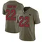 Men's Deionte Thompson Arizona Cardinals 2017 Salute to Service Jersey - Limited Green