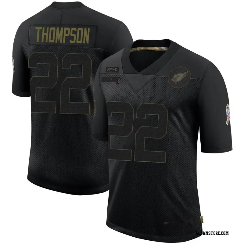 Men's Deionte Thompson Arizona Cardinals 2020 Salute To Service Jersey - Limited Black