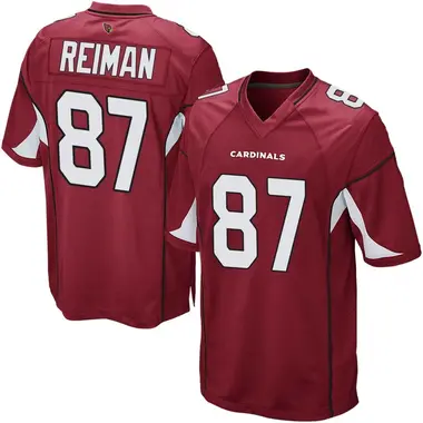 Men's Tip Reiman Arizona Cardinals Cardinal Team Color Jersey - Game